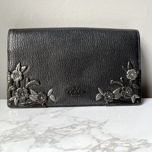 Coach Metal Tea Rose Callie Bag- never used.